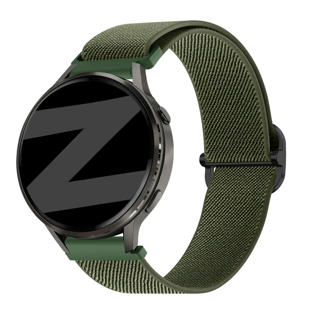 Bandz Garmin Venu 2s Elastisches Armband (Armeegrün)