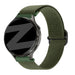 Bandz Garmin Venu 2s Elastisches Armband (Armeegrün)