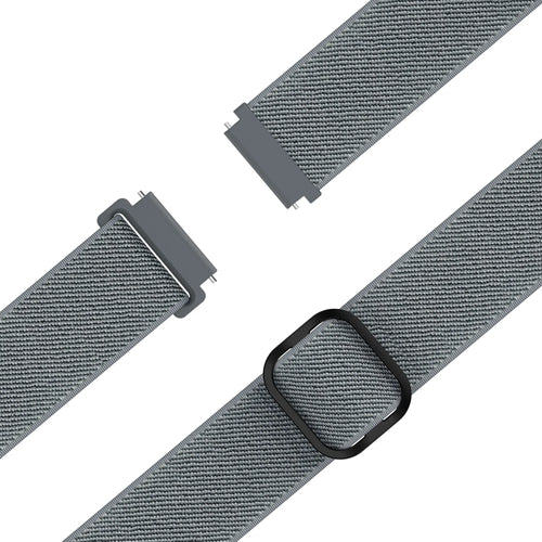 Bandz Garmin Forerunner 255s Elastisches Armband (Graublau)