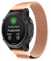 Garmin Quatix 5 / 6 / 7 Milanese-Armband (Rosegold)