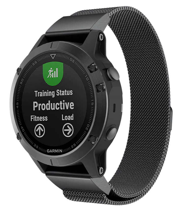 garmin-fenix-5-6-milanese-band-zwart