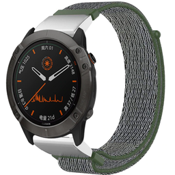 Correa nylon Garmin Instinct 3 - 45mm (verde)
