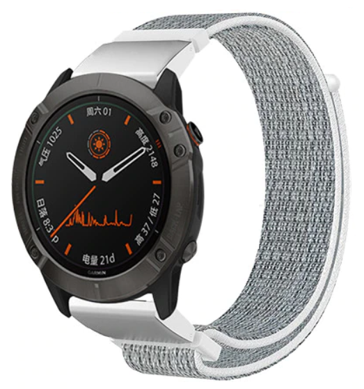 garmin-fenix-5-6-nylon-band-zeeschelp-1