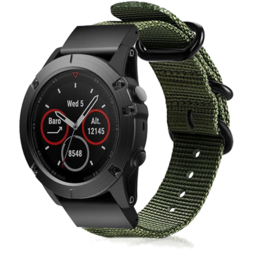 Garmin Instinct E - 45mm Nylon Schnallenarmband (Grün)