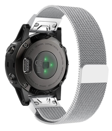 Garmin Approach S70 - 42mm Milanese Armband (Silber)