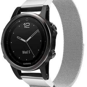 Bracelet milanais Garmin D2 Delta S (argent)