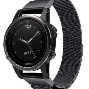 Garmin D2 Delta S Milanese Armband (Schwarz)