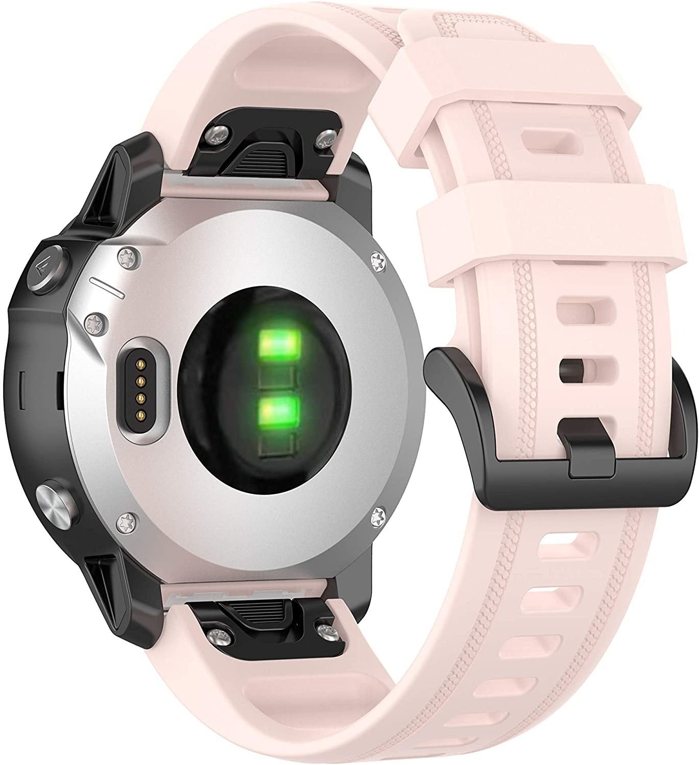 Garmin Descent Mk3(i) - 43mm Silicone Strap (Light Pink)