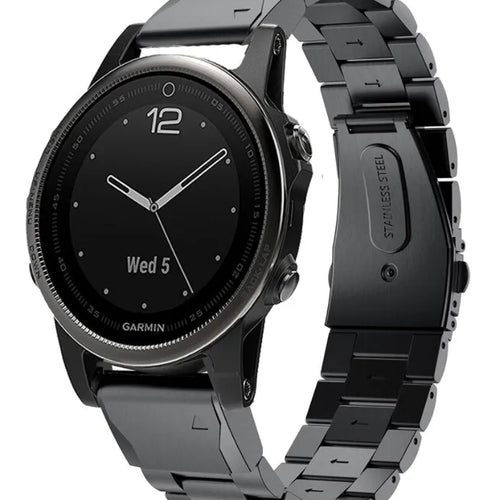 Garmin Descent Mk3(i) - 43mm Steel Strap (Black)