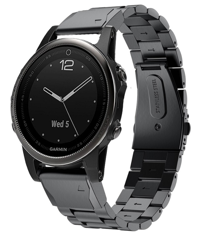 Garmin Approach S70 - 42mm Stahlarmband (Schwarz)