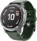 Garmin Descent MK3i - 51mm Silicone Strap (Dark Green)