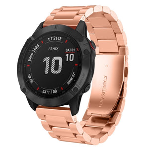Garmin D2 Mach 2 - 51mm Steel Strap (Rose Gold)