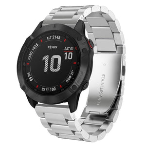 Garmin Quatix 8 - 51mm stalen band (zilver)