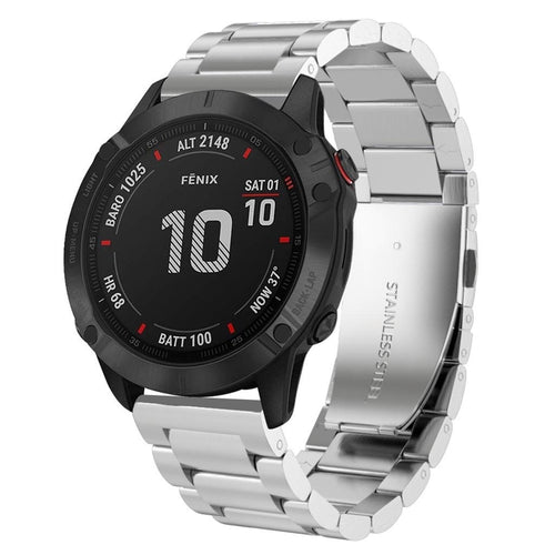Correa acero Garmin D2 Charlie (plateado)