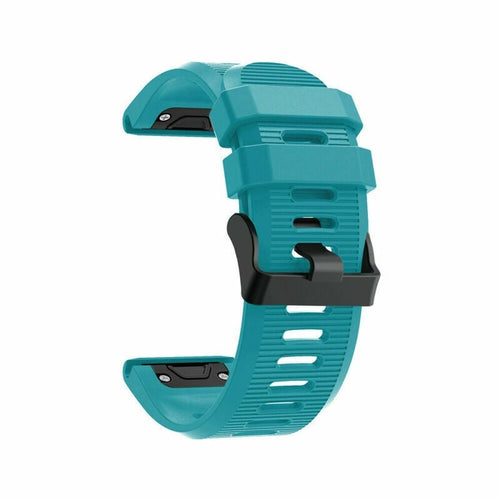 Garmin Tactix 8 - 51mm Silicone Strap (Light Blue)