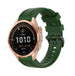 Garmin Fenix 7s Silicone Strap (Army Green)