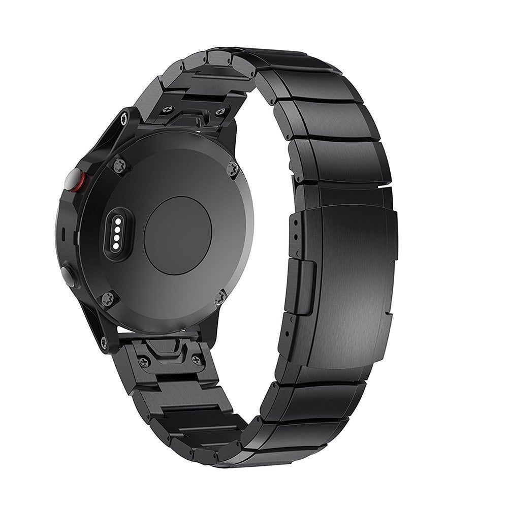 Correa acero Garmin Forerunner 970 (negro)