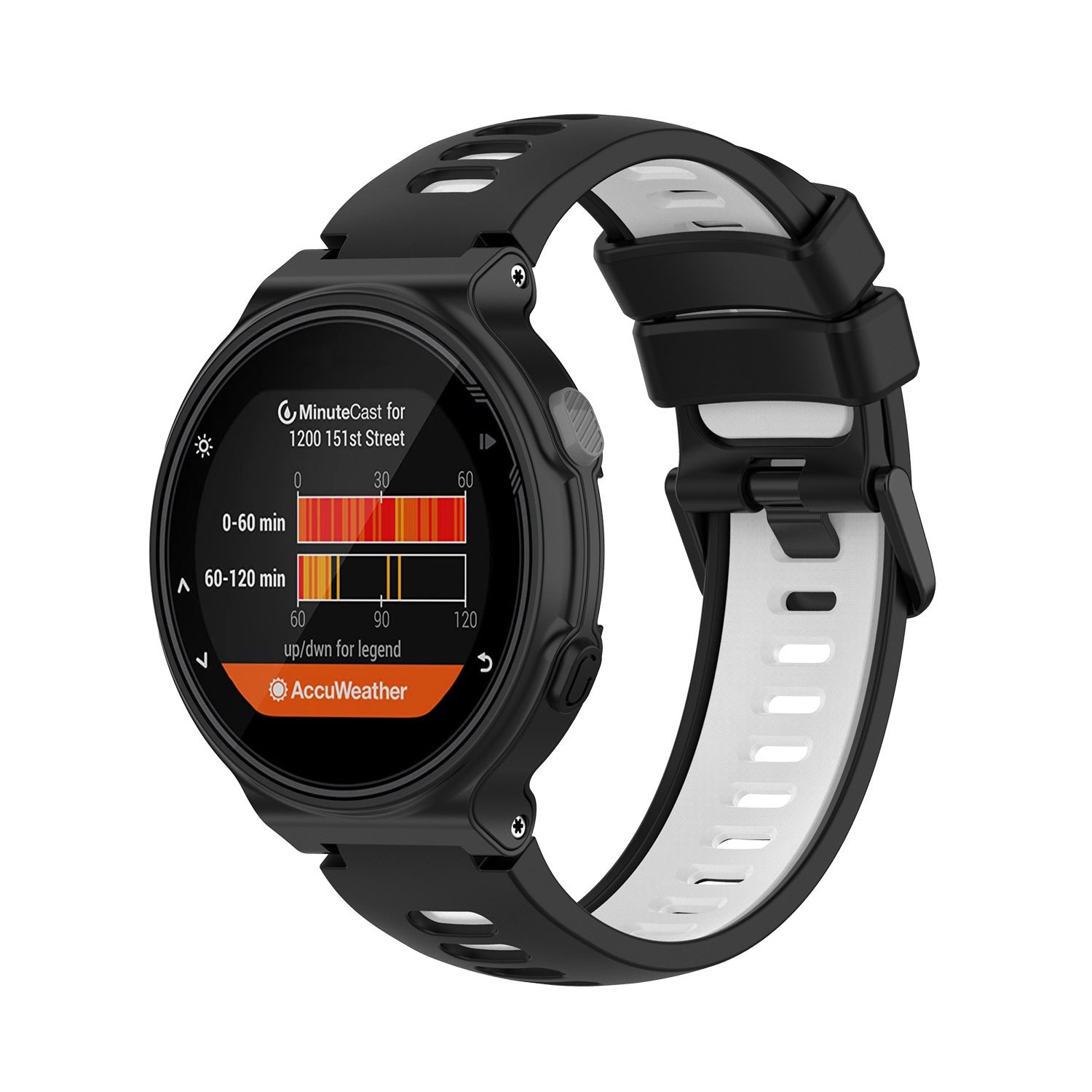 garmin-forerunner-235-sportarmband-schwarz-weiss