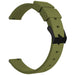 Watch Strap 14mm Luxury Silicone - Quick Release (Green)
