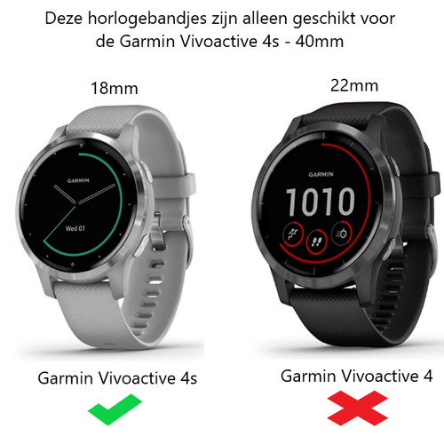 Garmin Forerunner 255s Geflochtenes Armband mit P-Schließe (Regenbogen)