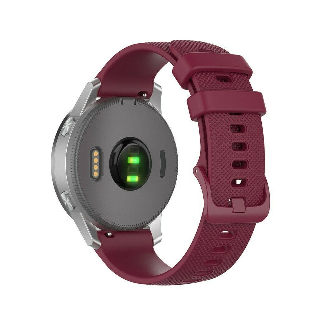 Correa silicona Huawei Watch GT 5 Pro 42mm (rojo oscuro)
