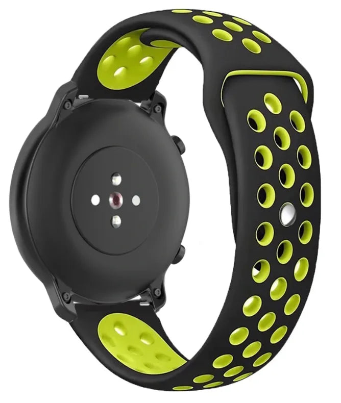 Fossil Gen 4 Venture (HR) Sportarmband (Schwarz/Gelb)