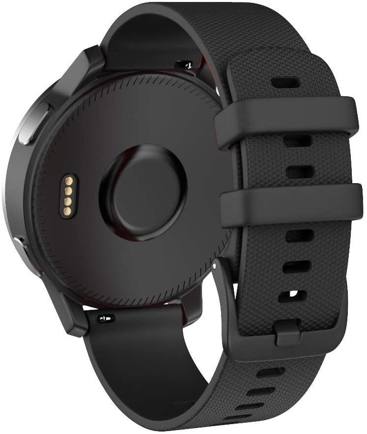 garmin-vivomove-3s-silikon-armband-schwarz