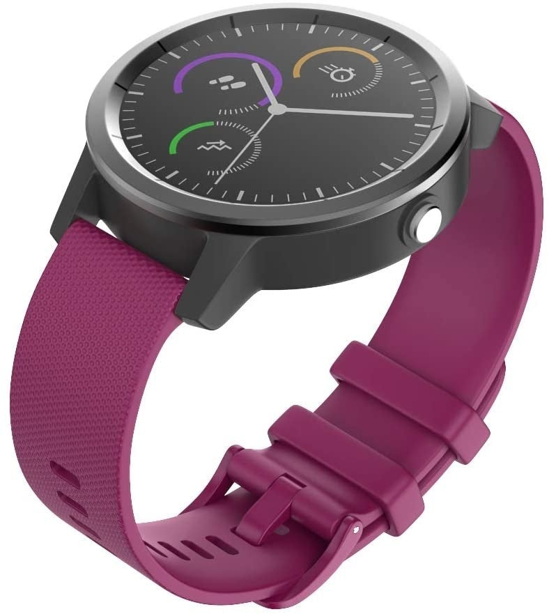 garmin-vivomove-3s-silikonband-rot