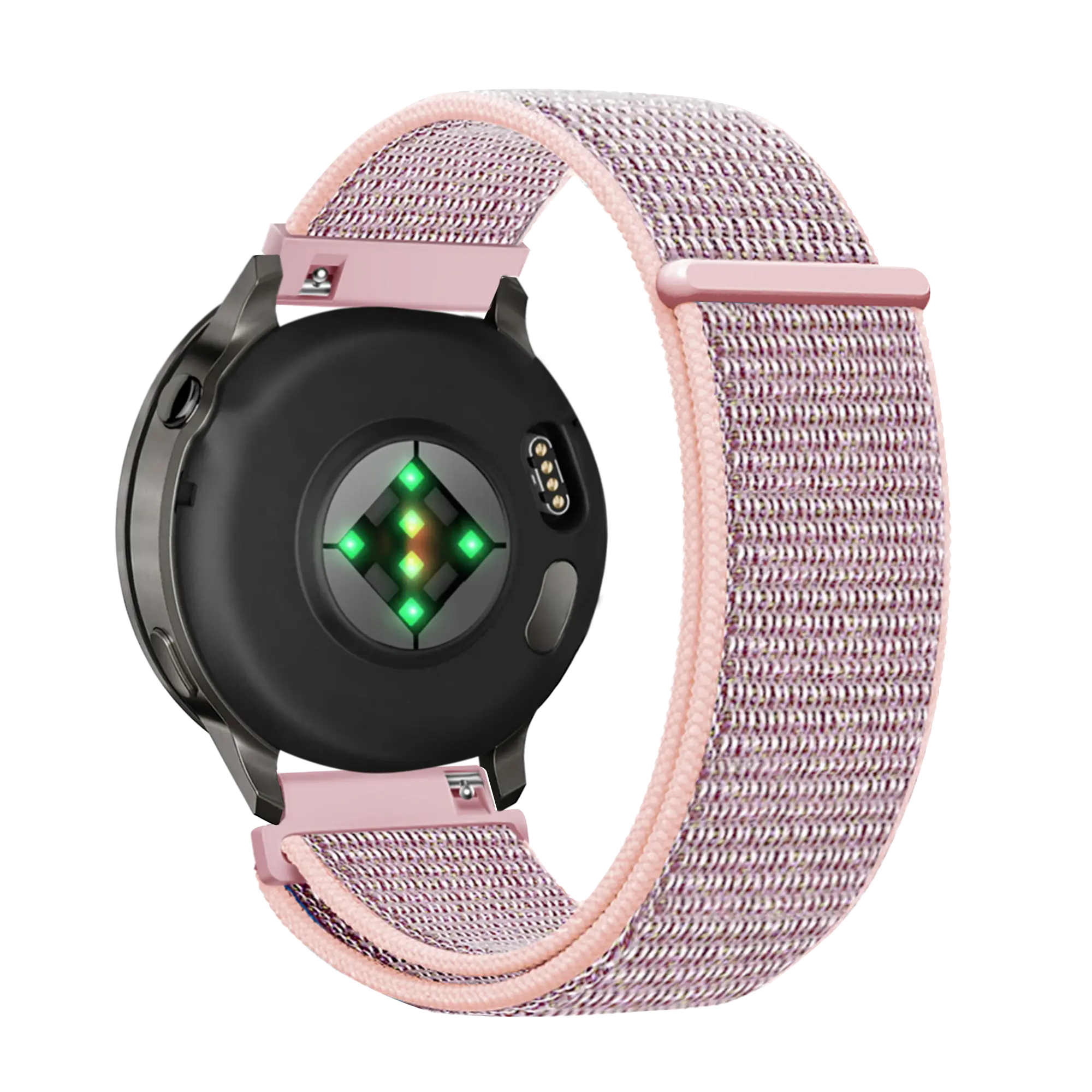 Bandz Garmin Vivomove 3s nylon loop band (pink sand)