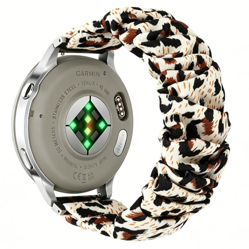 Garmin Vivomove HR Scrunchie Strap (Leopard)