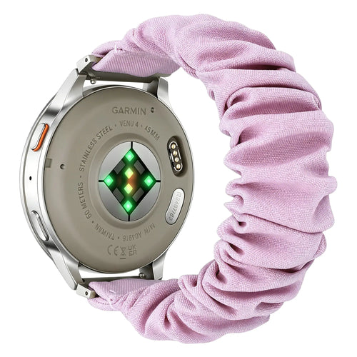 Garmin Forerunner 165 Scrunchie Armband (Hell Lila)