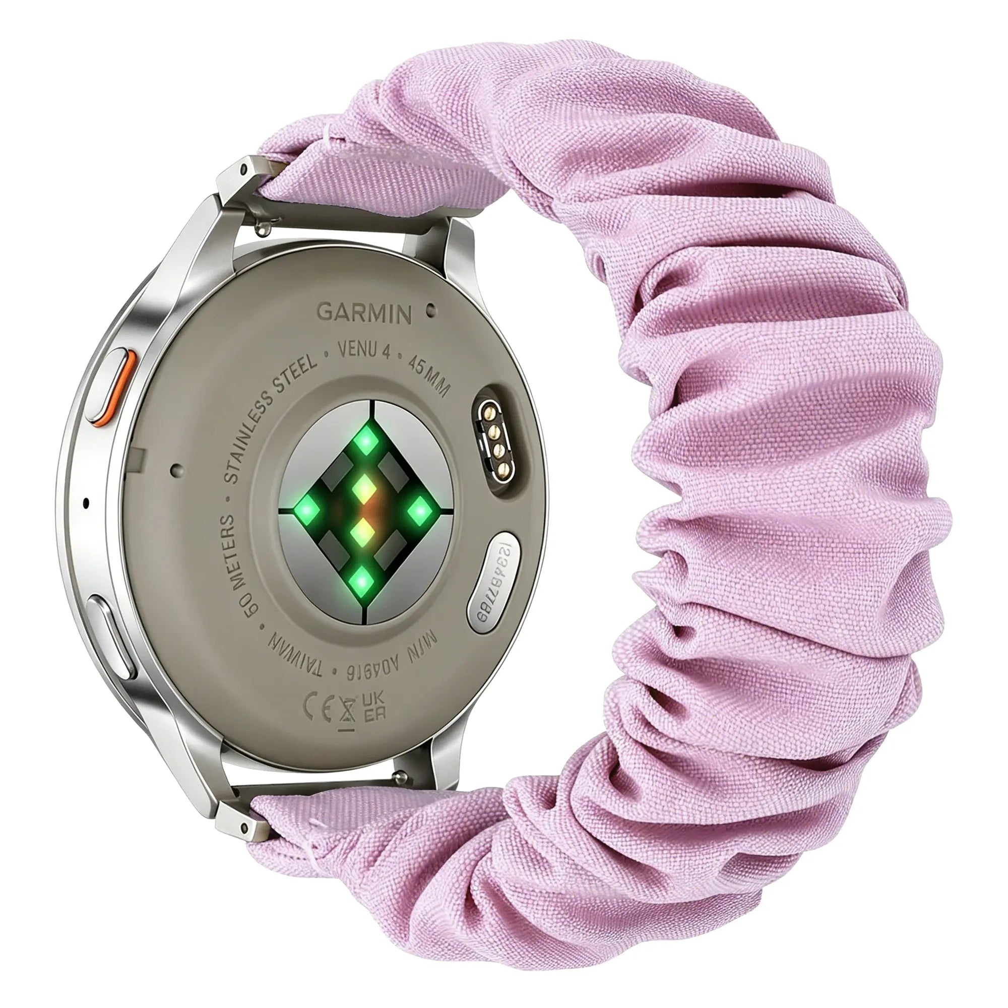 Garmin Forerunner 165 Scrunchie Armband (Hell Lila)