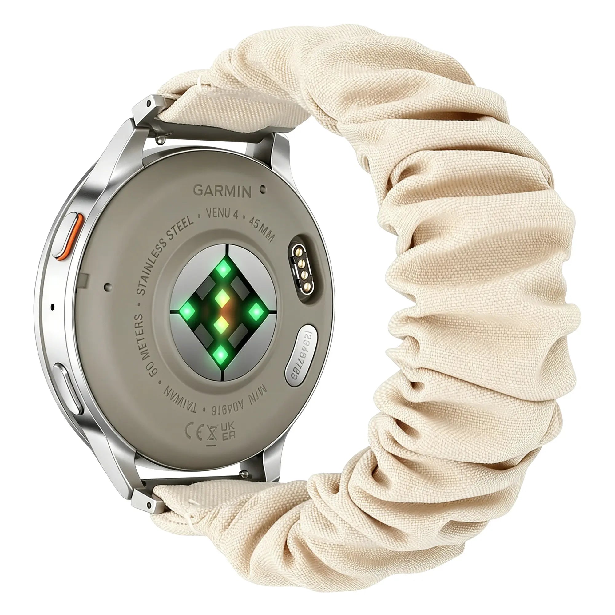 Garmin Venu SQ 2 Scrunchie Strap (Starlight)