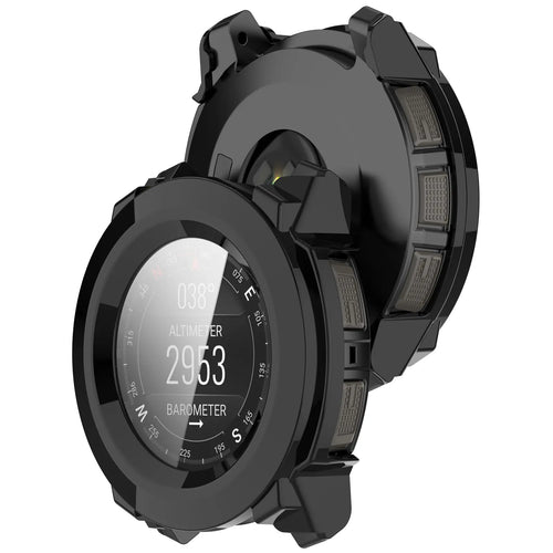 Garmin Instinct 3 - 45mm PC Case mit Glas (Schwarz)