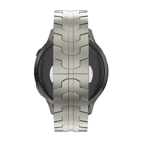 Bandz Garmin Forerunner 255 Stahlarmband 'Iron' (Titan)