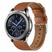 Samsung Gear S3 Lederarmband (glattes Braun)