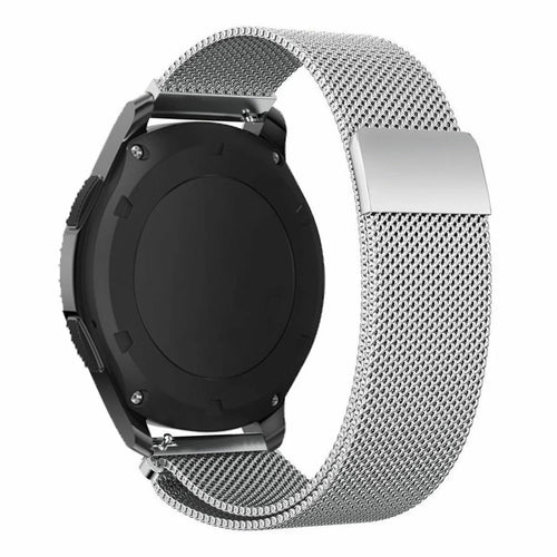Correa milanese Samsung Gear Sport (plateada)
