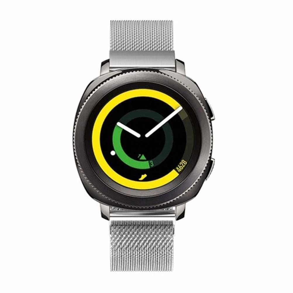 Samsung Gear Sport Milanese Armband (Silber)