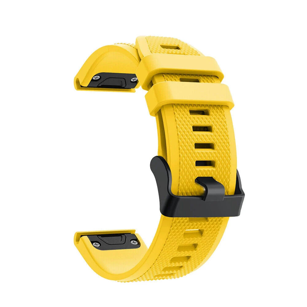 Correa silicona Garmin Forerunner 970 (amarillo)