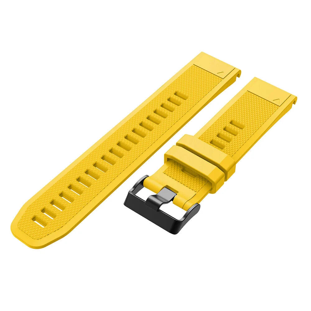 Correa silicona Garmin Forerunner 970 (amarillo)