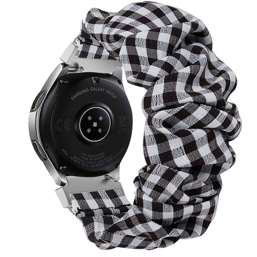 Huawei Watch GT 3 42mm scrunchie bandje (geruit)