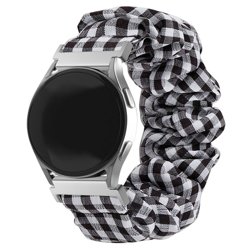 Huawei Watch GT 3 42mm scrunchie bandje (geruit)