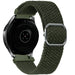 Watch Strap Woven Nylon 22mm - Quick Release (Green)