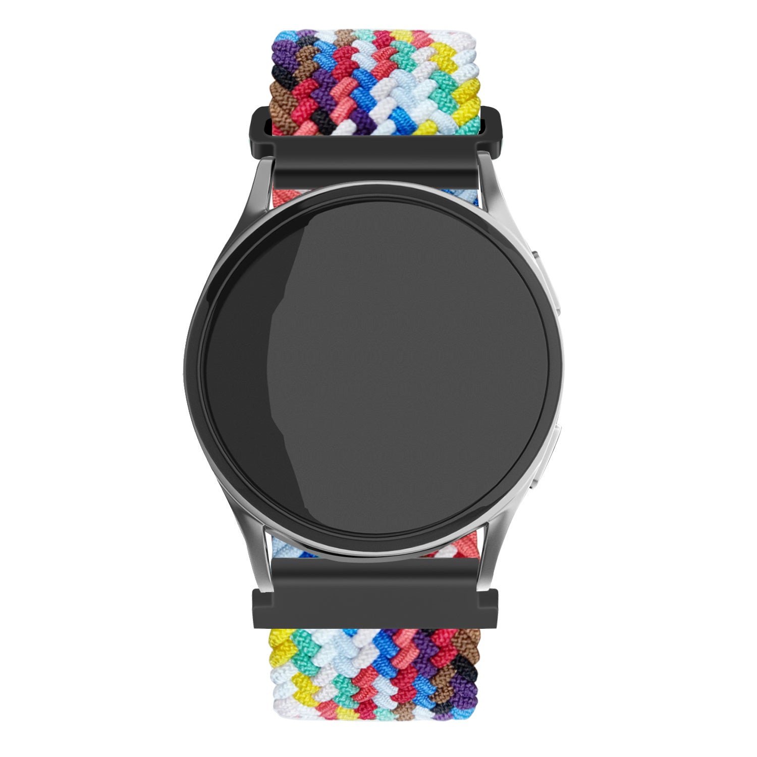 Correa reloj nylon tejida 20mm - universal (arcoiris)
