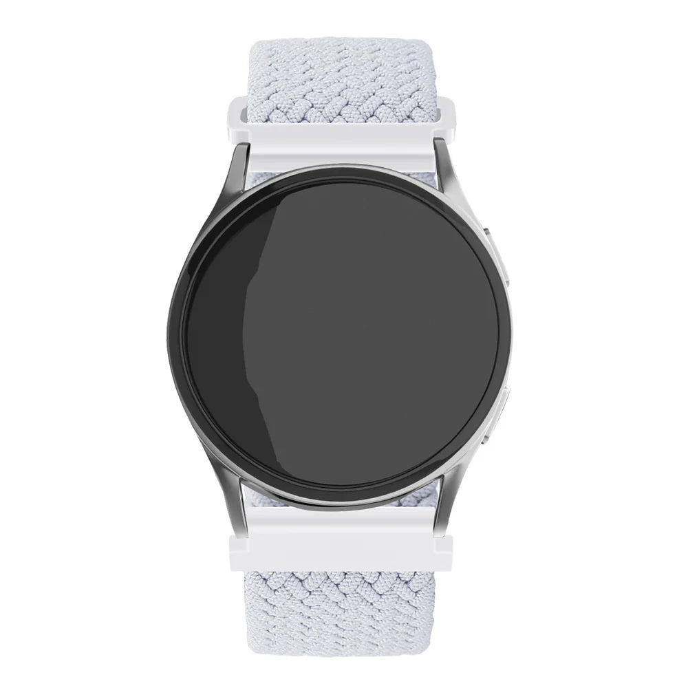 Amazfit Bip U (Pro) Adjustable Braided Strap (White)