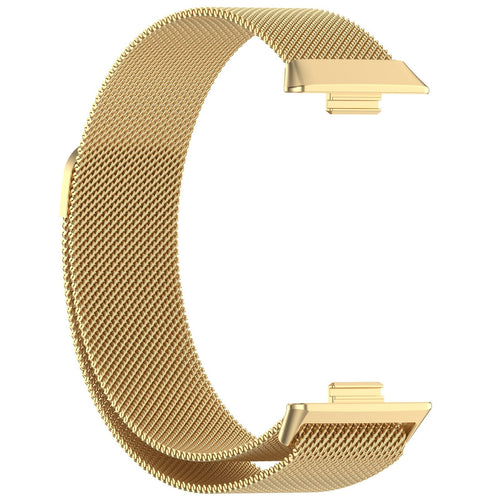 Huawei Watch Fit 4 Pro Milanese Strap (Gold)