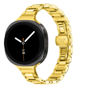 Bracelet acier fin Samsung Galaxy Watch 8 - 44mm (or)