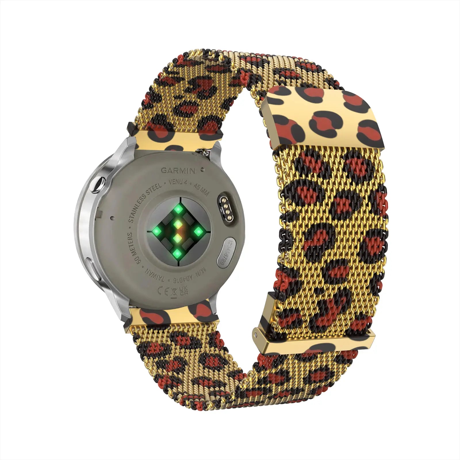 Garmin Forerunner 70 Milanese Armband (Gold Leopard)