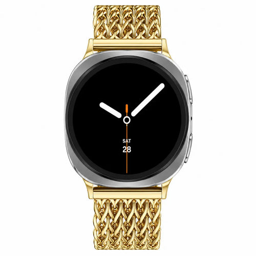 Correa metal mesh Samsung Galaxy Watch 8 Classic (dorado)