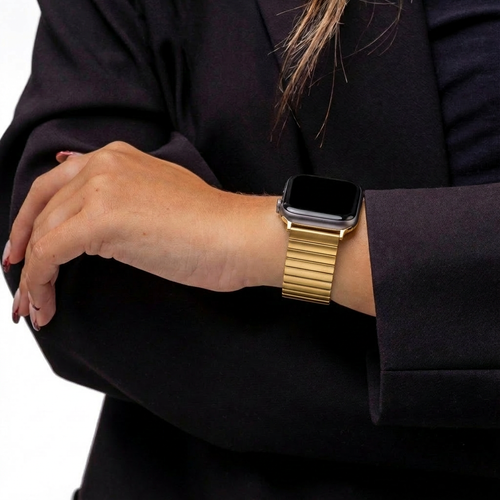 Apple Watch Stahl-Stretchband (Gold)